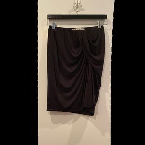 Black Asymmetrical skirt